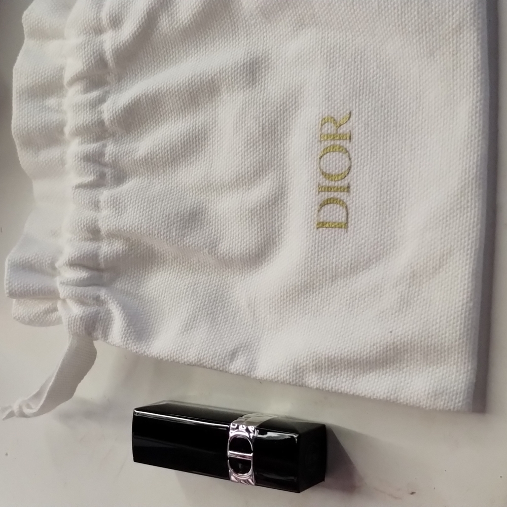 Dior Mini lipstick with small Dior pouch.